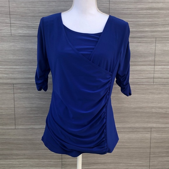 Tops - Ruched blouse petite Large
